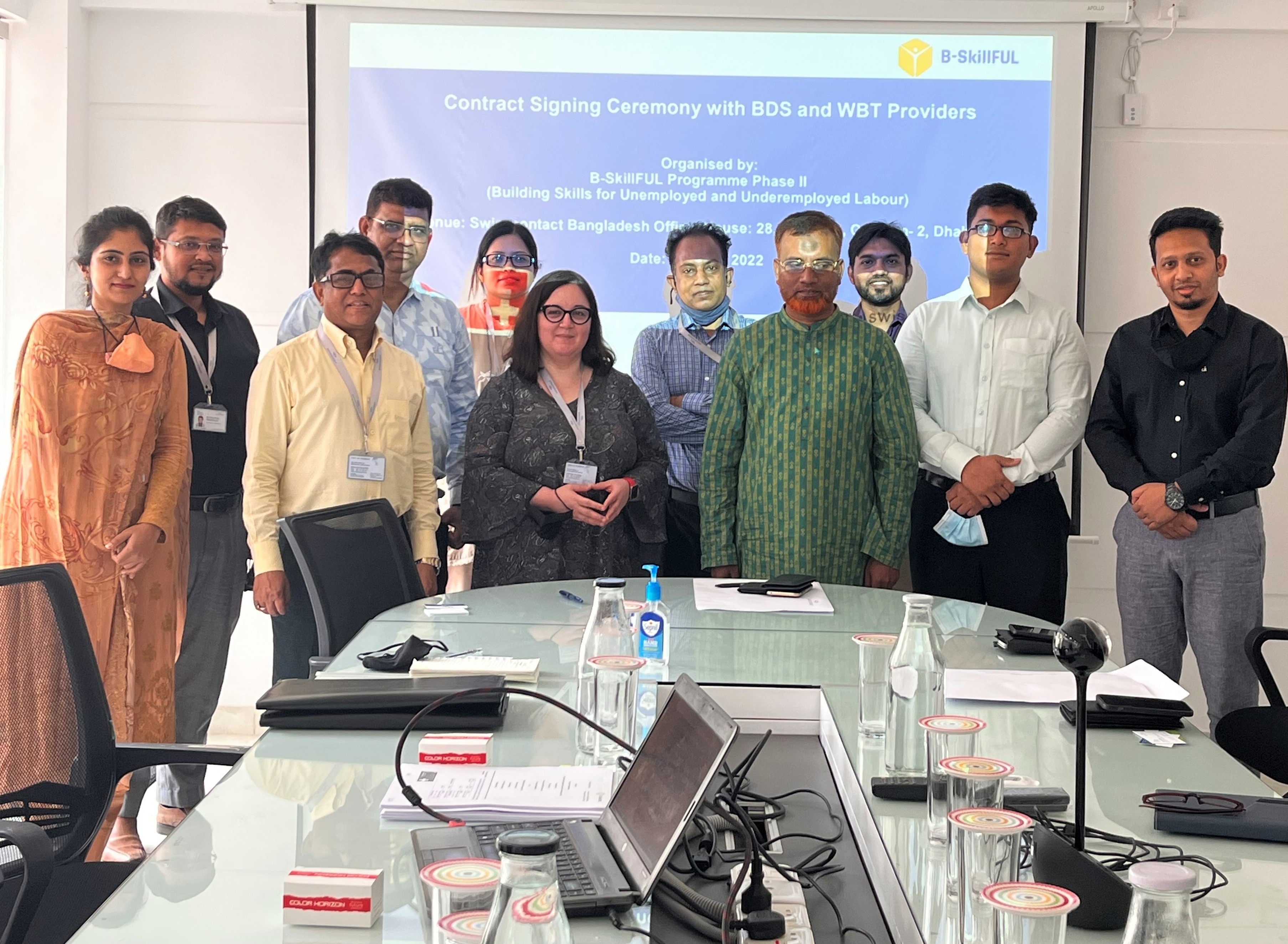 এনজিও ও বেসরকারি সংস্থার সাথে সুইস কন্টাক্টের অংশীদারিত্ব