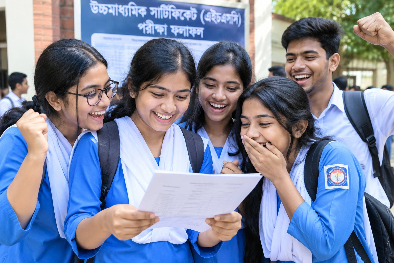 এইচএসসি ও সমমান পরীক্ষার ফল প্রকাশ, পাসের হার ৫২.১২ শতাংশ